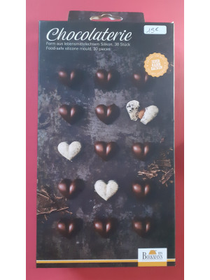 Moule pour chocolat motif cœur