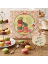 Serviettes en papier macarons