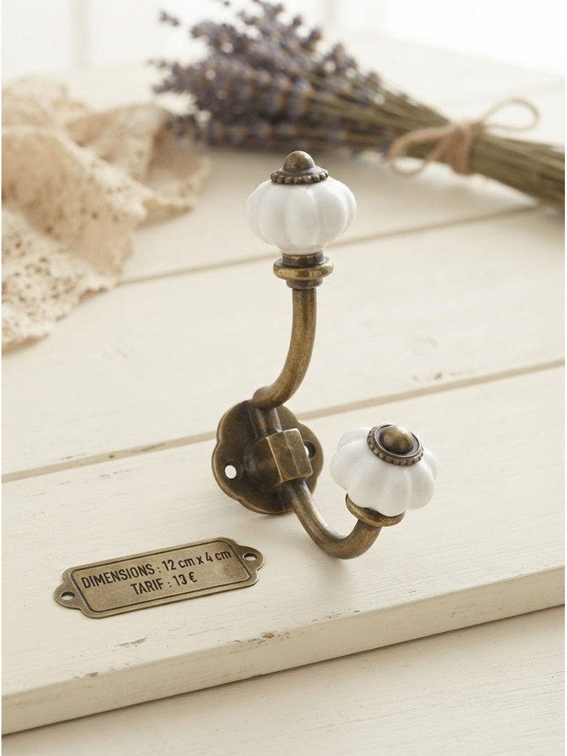 Patère shabby